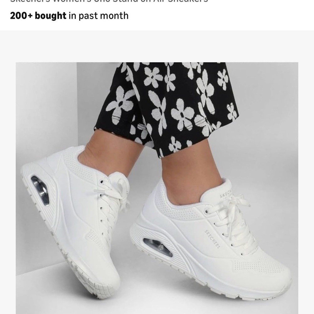 Skechers Women's Uno Stand on Air Sneakers  size 10 - Picture 5 of 5